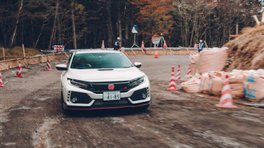 Honda Civic Type R rallying