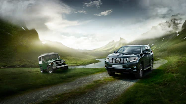 2018 Toyota Land Cruiser - front