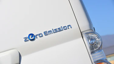 Nissan e-NV200 - Zero Emissions badge