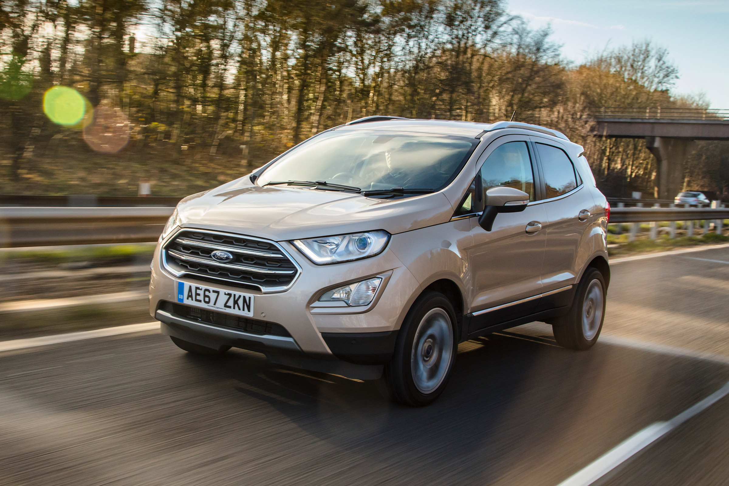 Ford EcoSport - front action