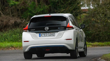 Nissan Leaf - rear cornering