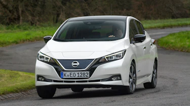 Nissan Leaf - front cornering