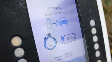 Nissan Leaf - electric detail