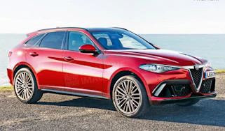 Alfa Romeo large SUV - front (watermarked)