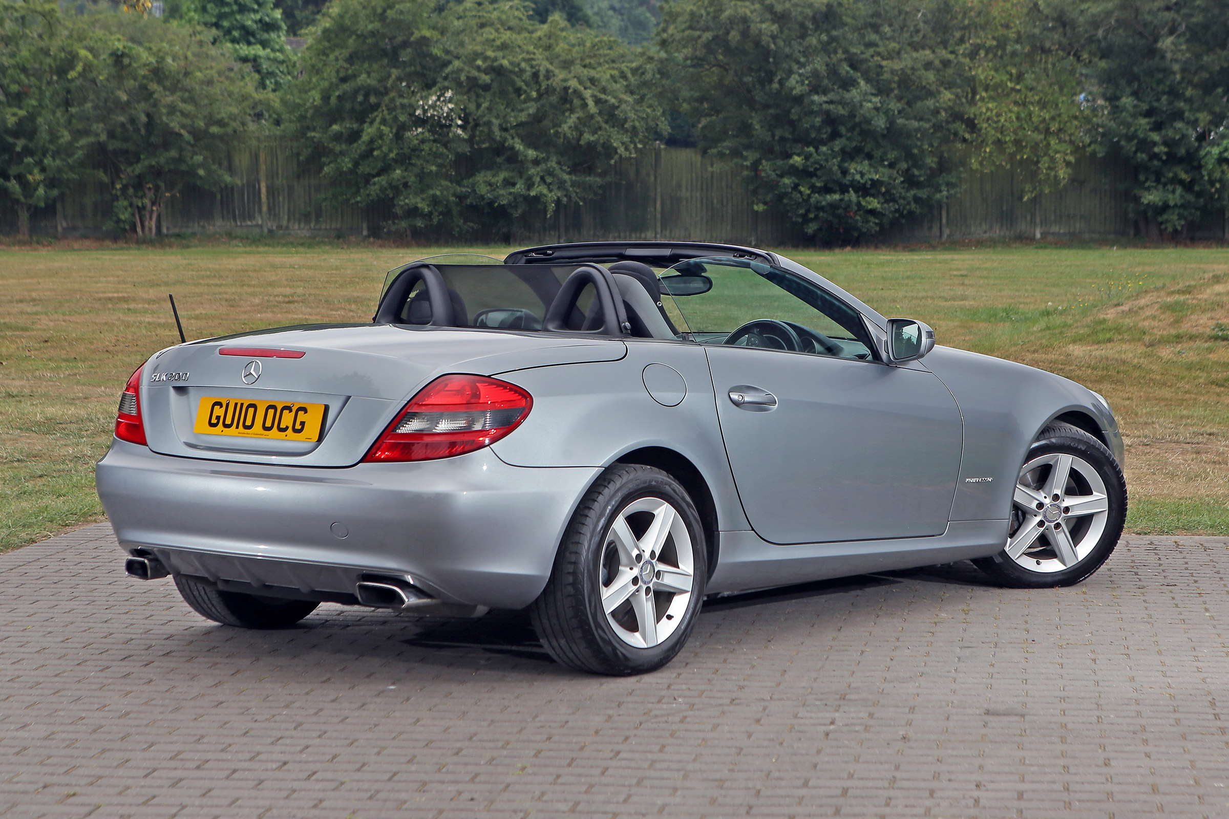 Used Mercedes SLK - rear