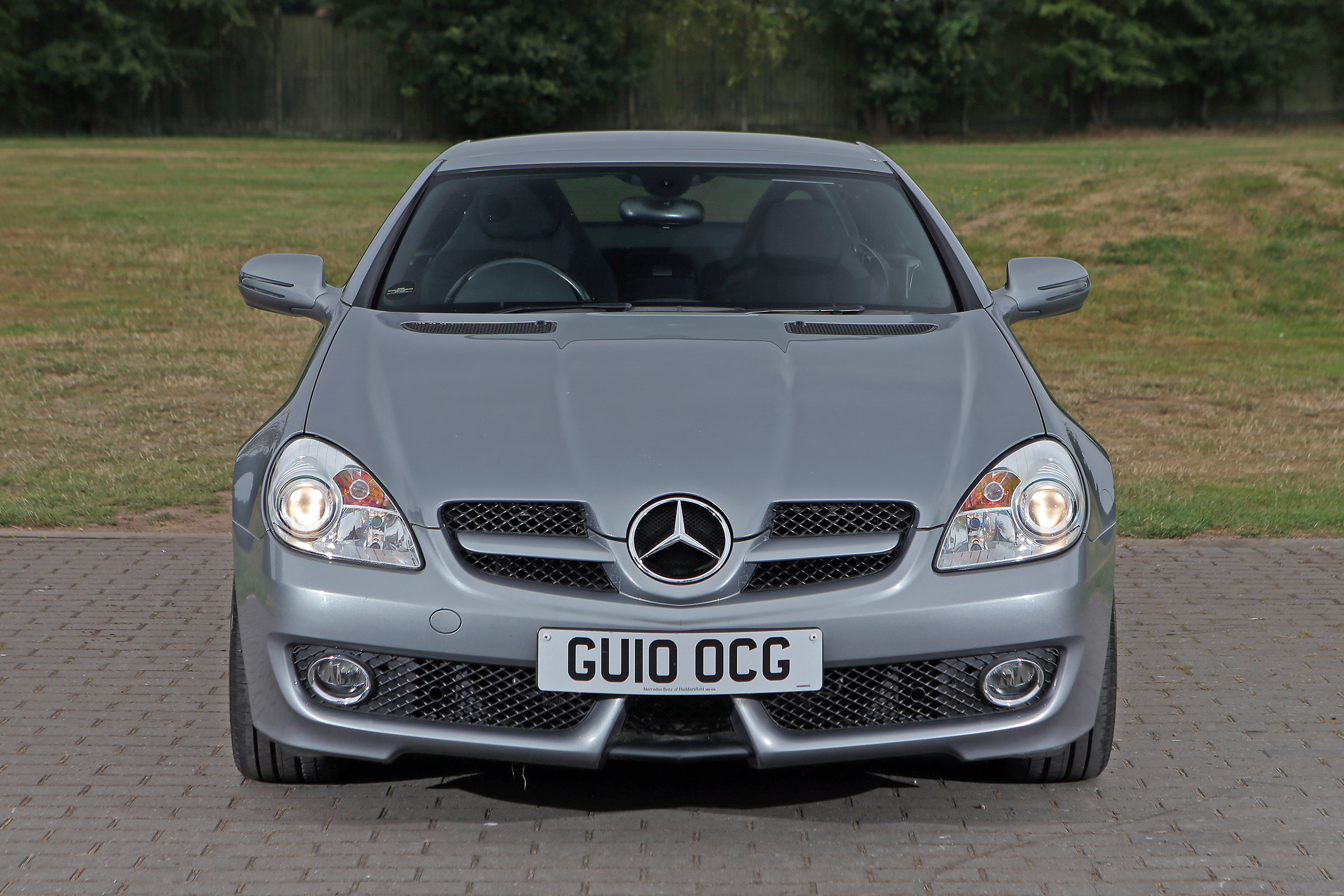 Used Mercedes SLK - full front