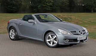 Used Mercedes SLK - front