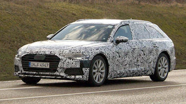 Audi A6 Avant spies front side