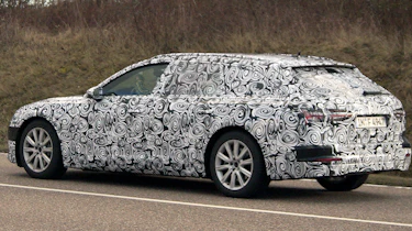 Audi A6 Avant spies side