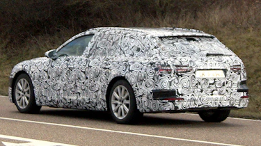 Audi A6 Avant spies rear side
