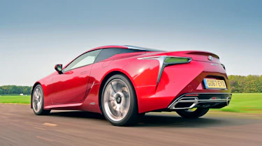 Lexus LC 500h - rear action