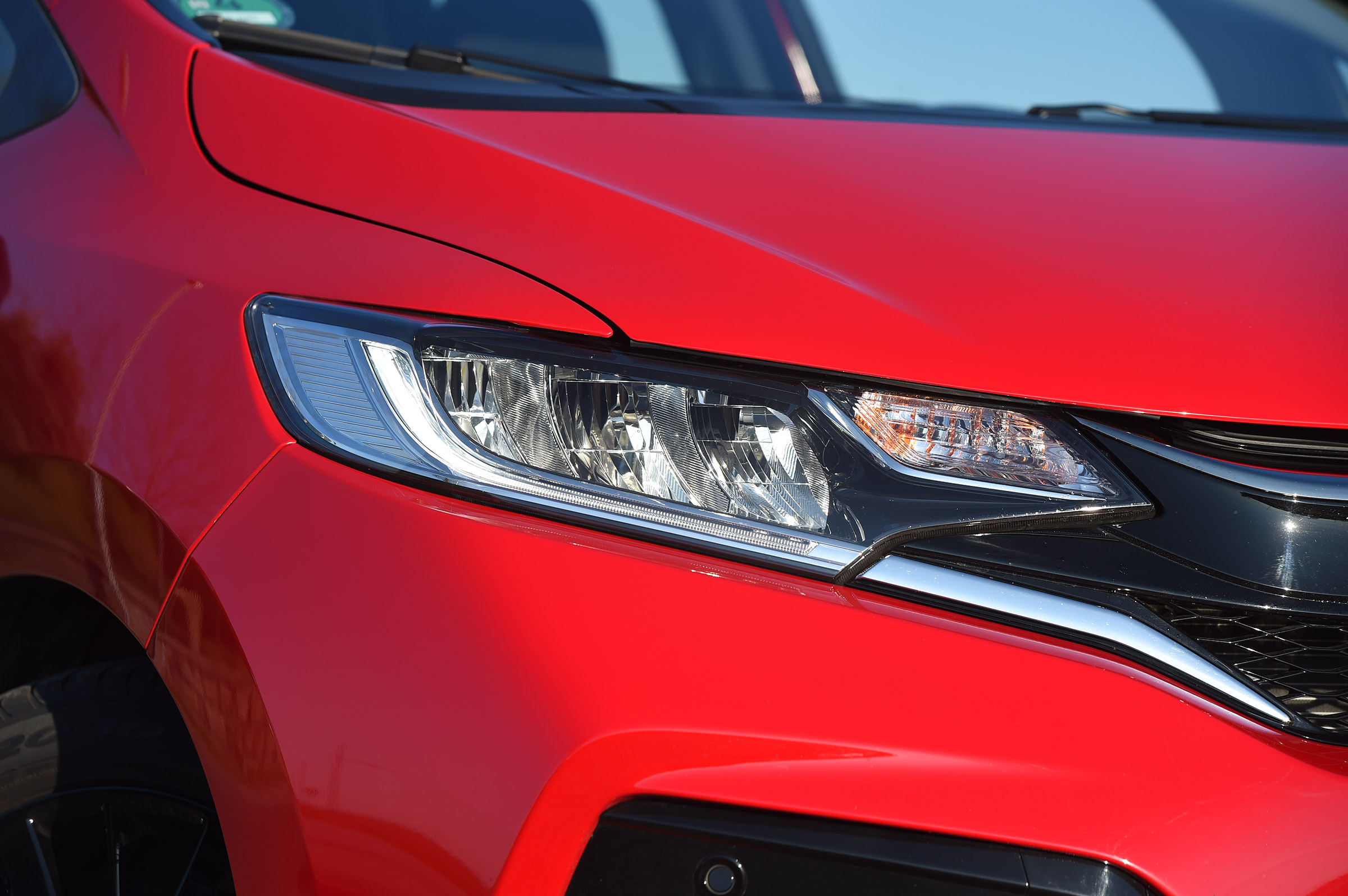 Honda Jazz - front light