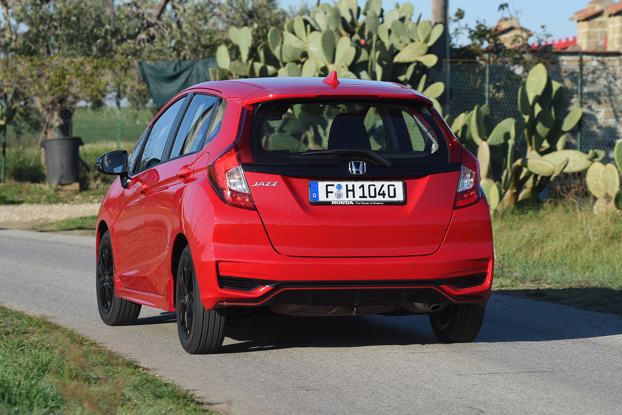 Honda Jazz - rear action