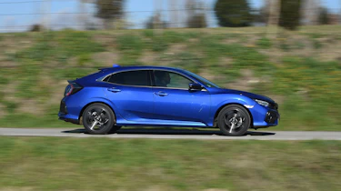 Honda Civic diesel - side