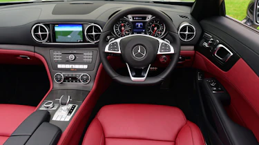 Mercedes SL 400 - dash