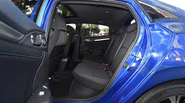 Honda Civic diesel - rear seats