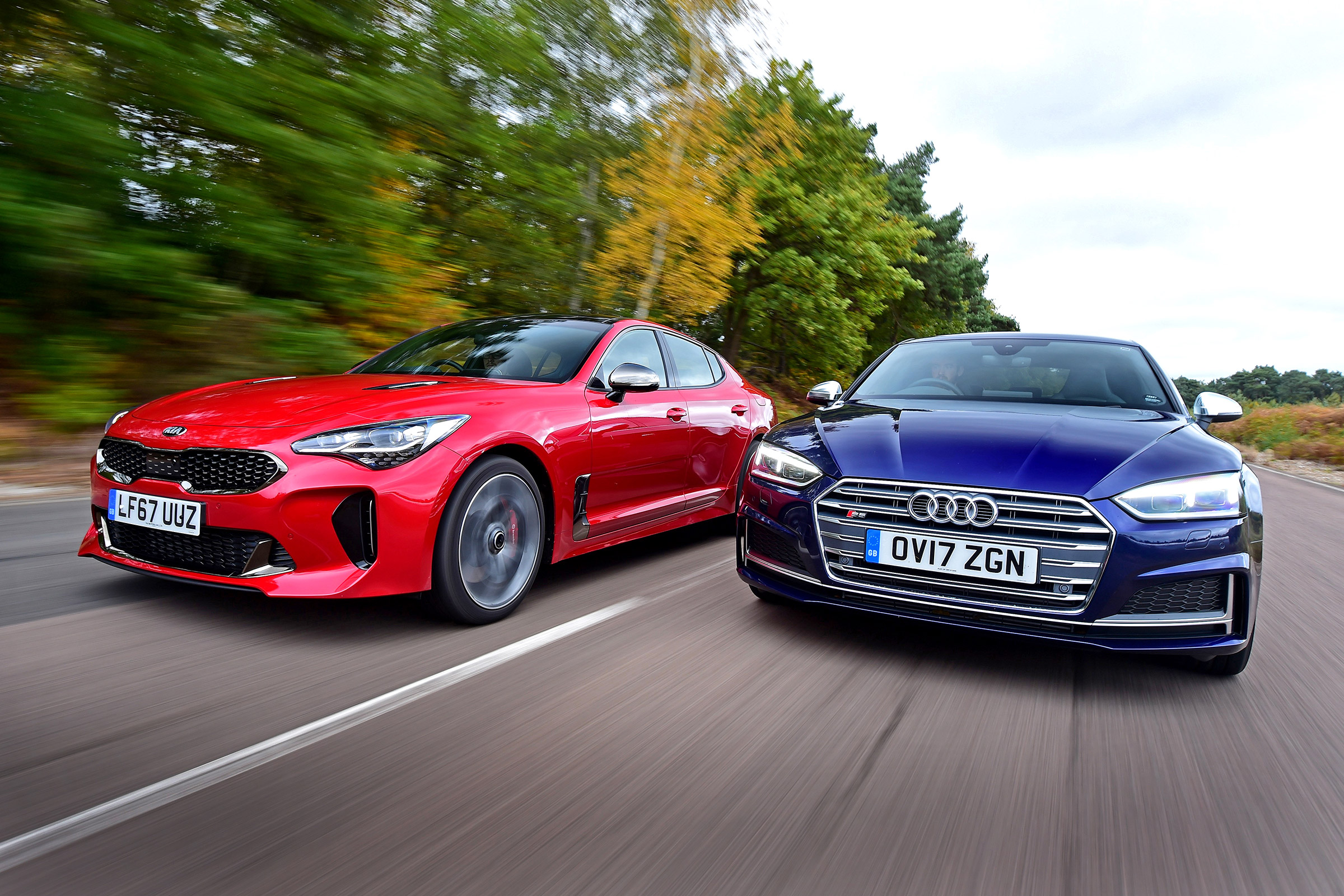 Kia Stinger vs Audi S5 - header