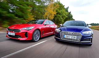 Kia Stinger vs Audi S5 - header