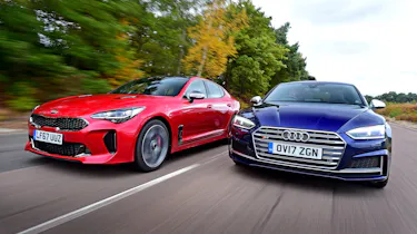 Kia Stinger vs Audi S5 - header