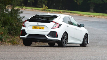 Honda Civic - rear cornering