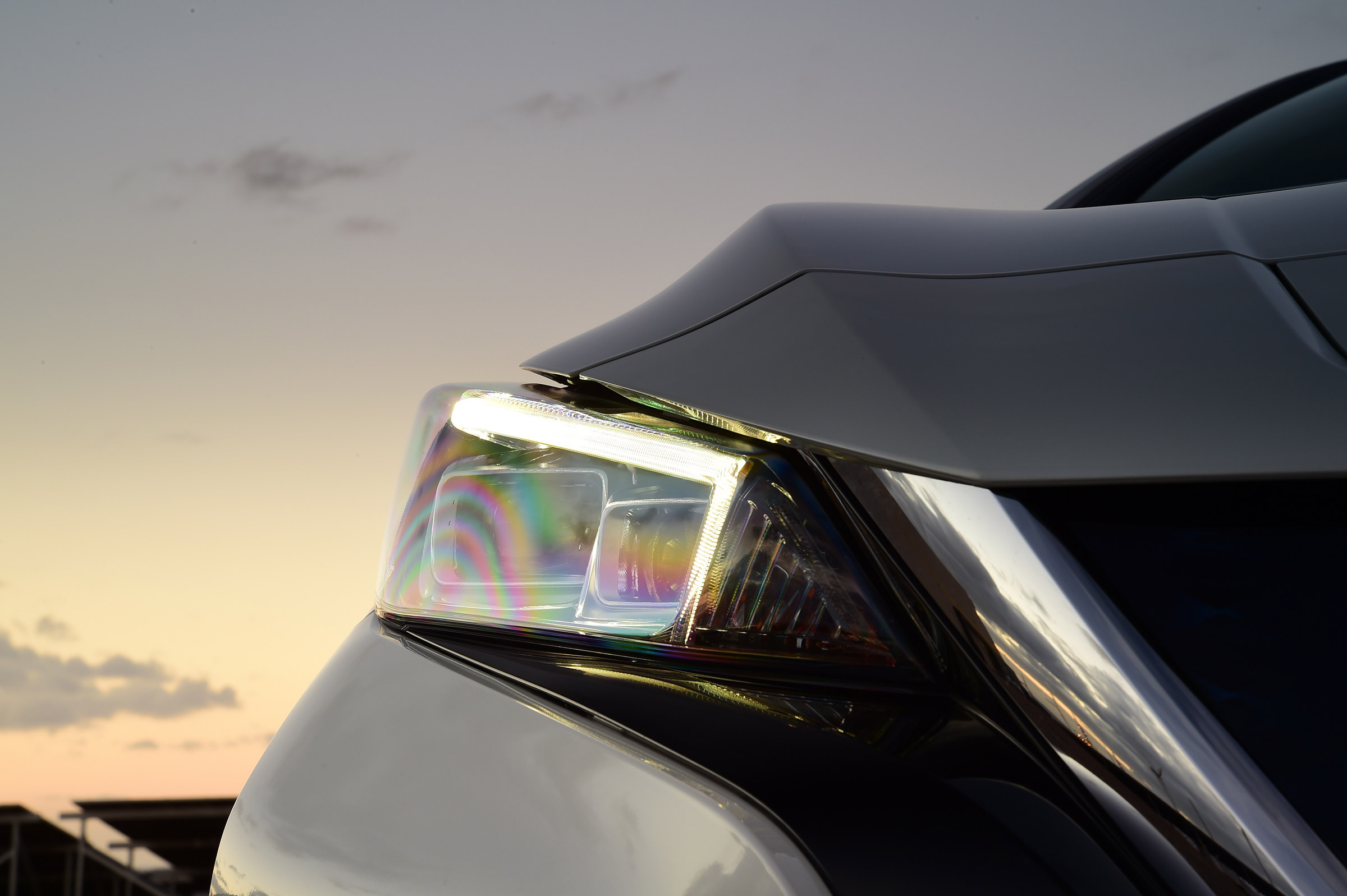 Nissan Leaf - front lights