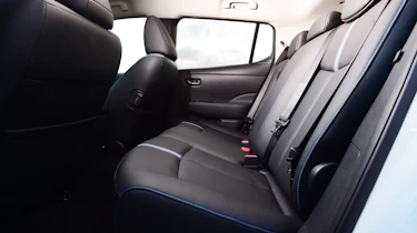 Nissan Leaf - rear seats
