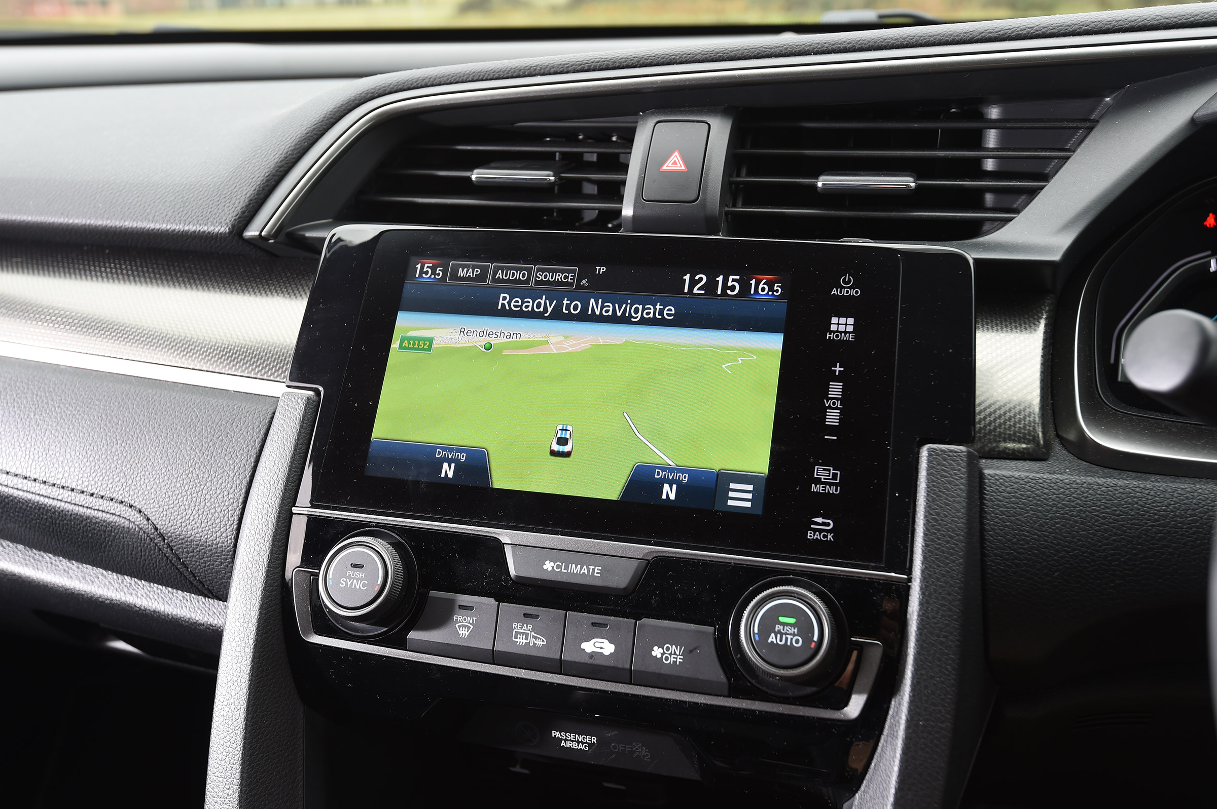 Honda Civic - sat-nav