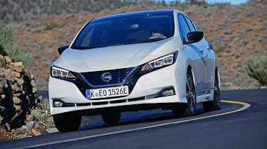Nissan Leaf - front cornering