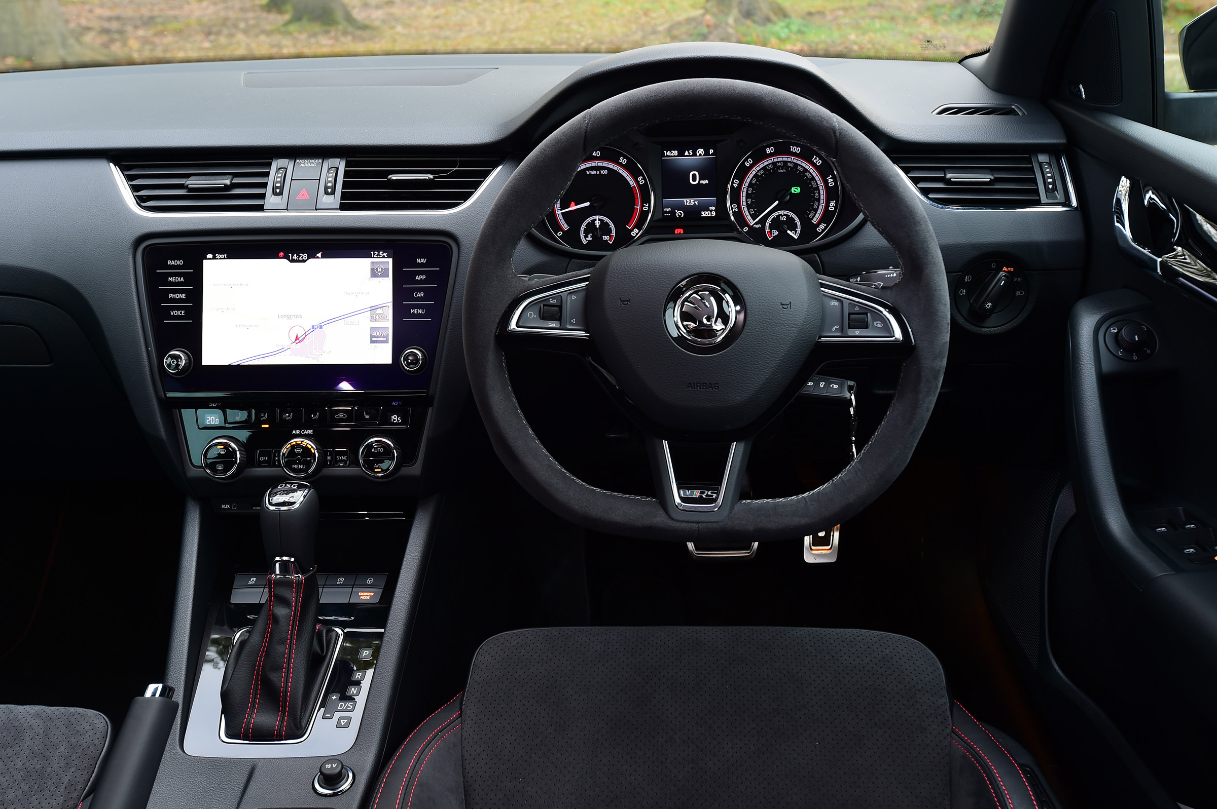 Skoda Octavia vRS - dash
