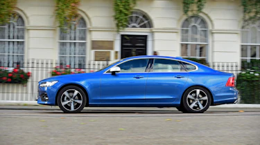 Volvo S90 long -term - second report side