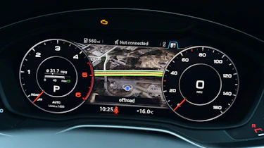 Audi Virtual Cockpit - half Google Maps