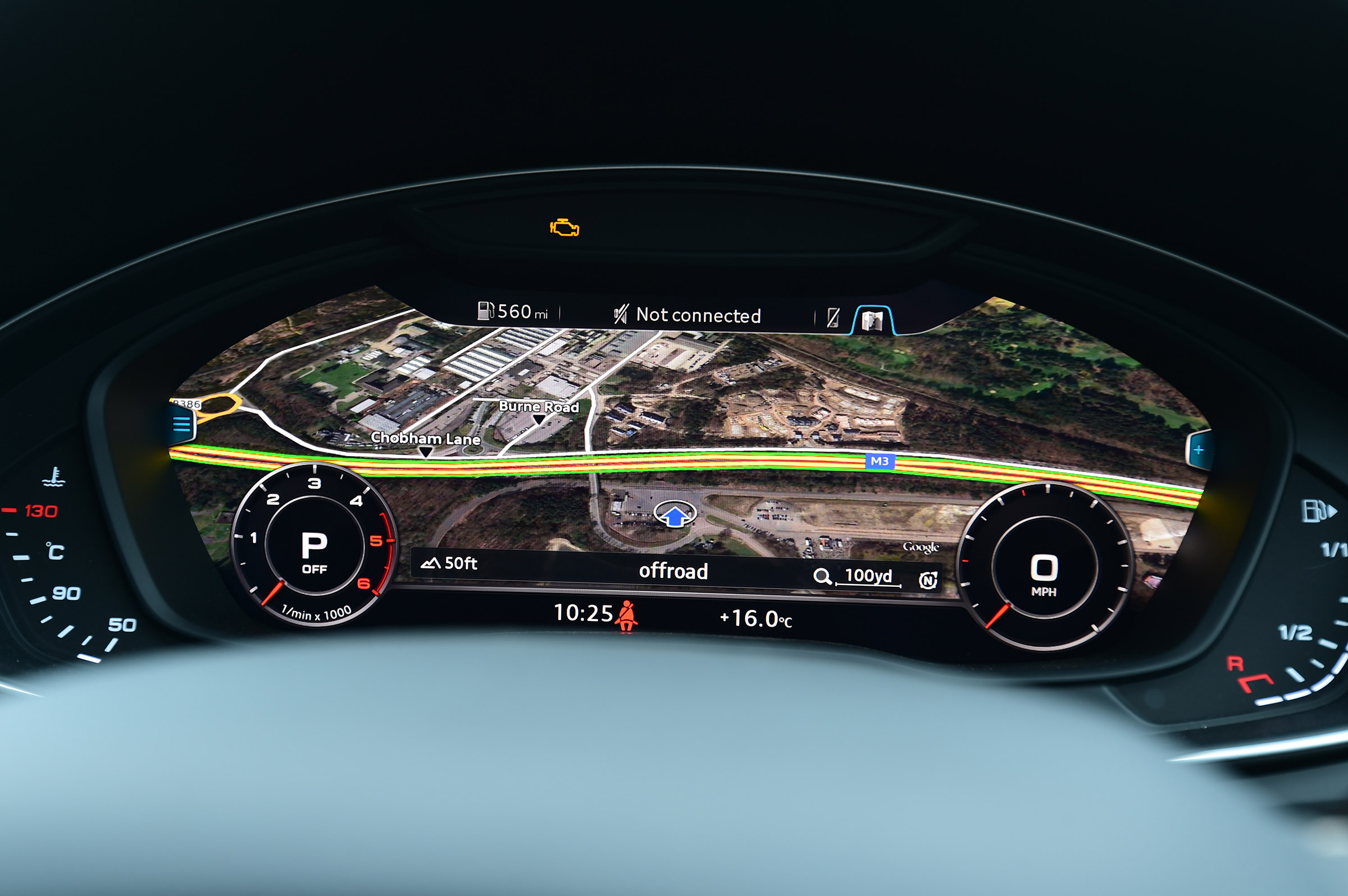 Audi Virtual Cockpit - Google Maps