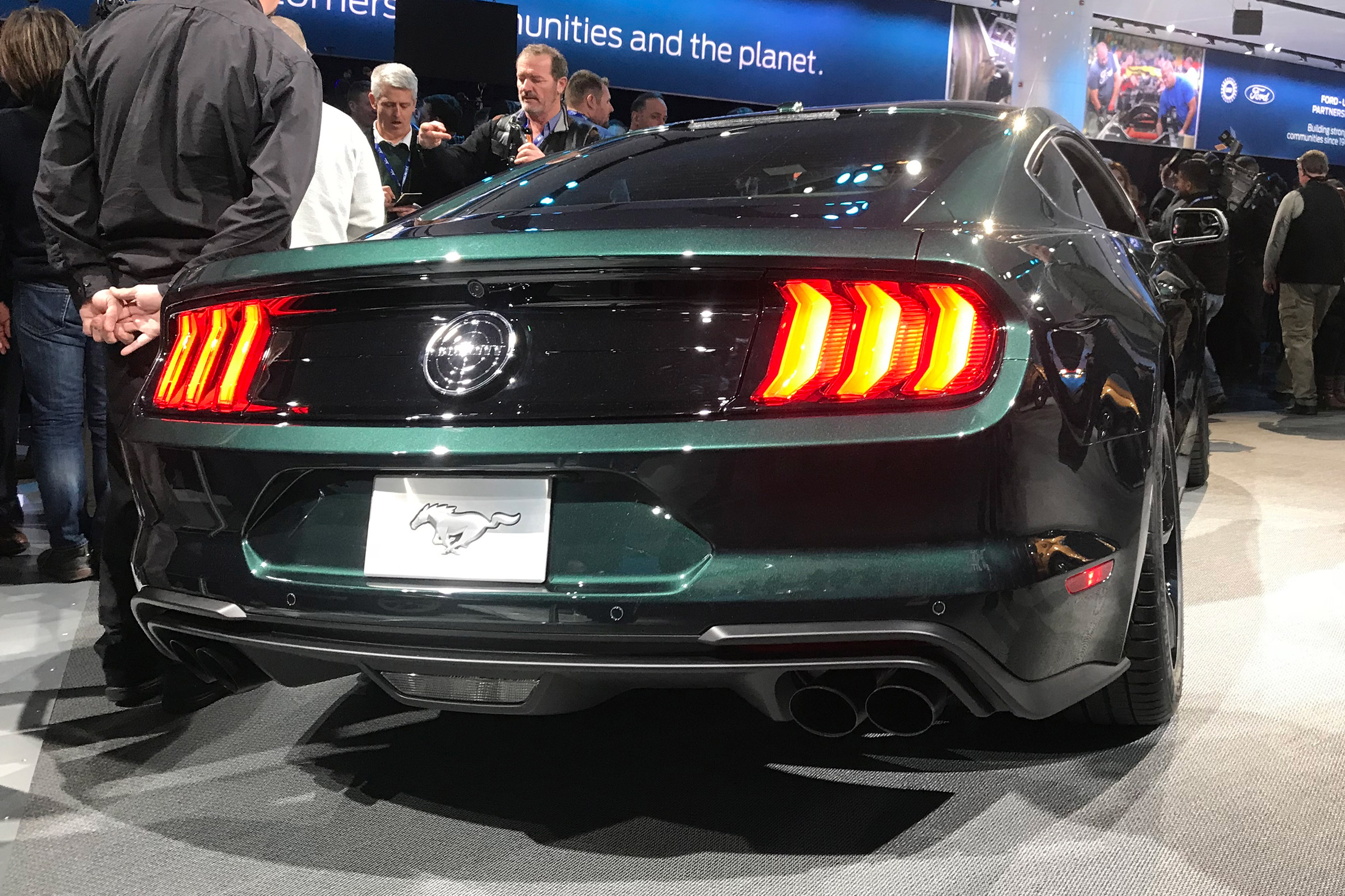 Ford Bullitt Mustang GT - Detroit full rear