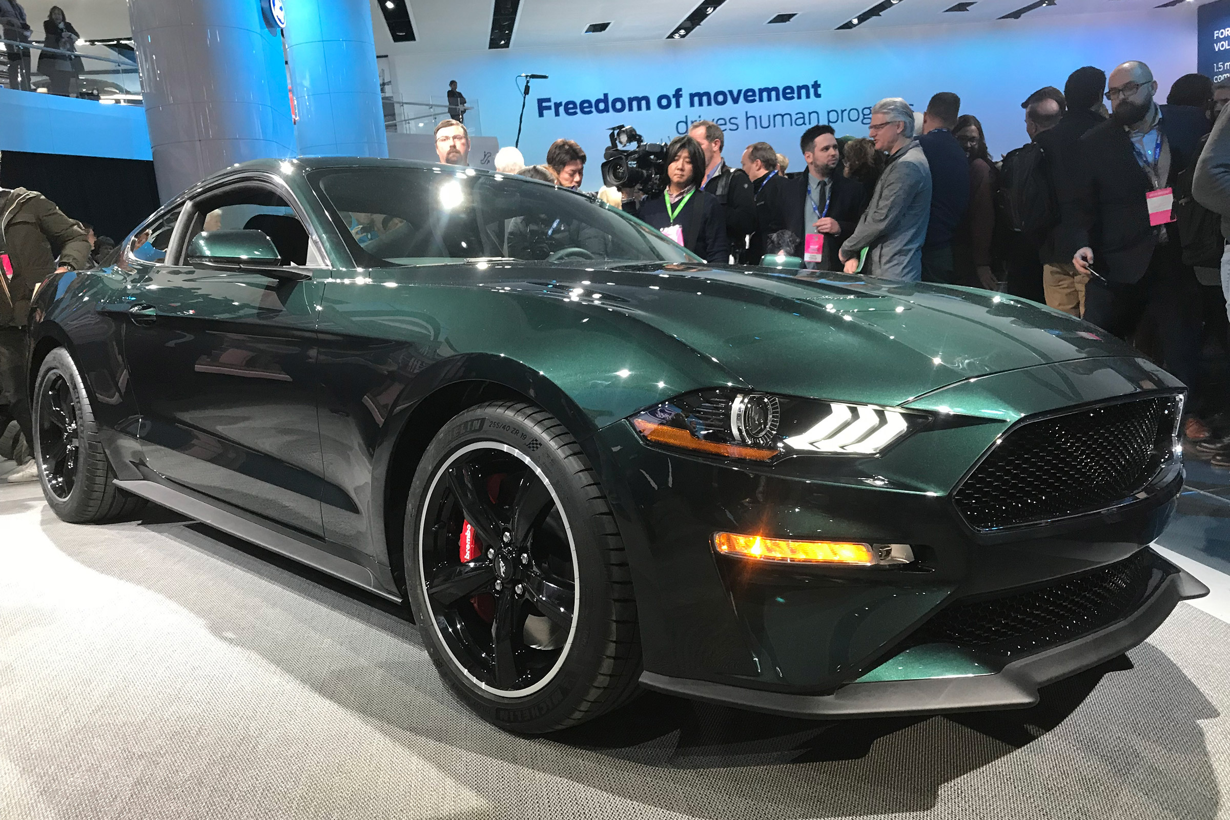 Ford Bullitt Mustang GT - Detroit front static