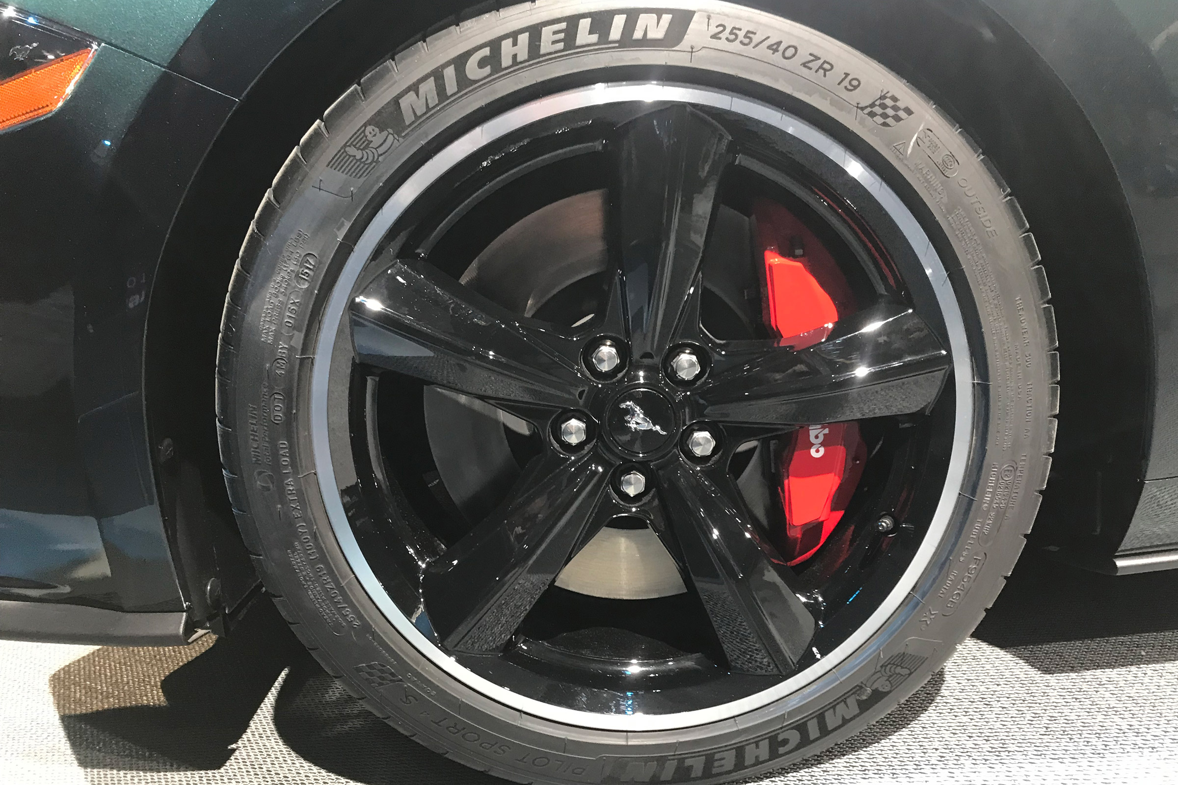 Ford Bullitt Mustang GT - Detroit wheel