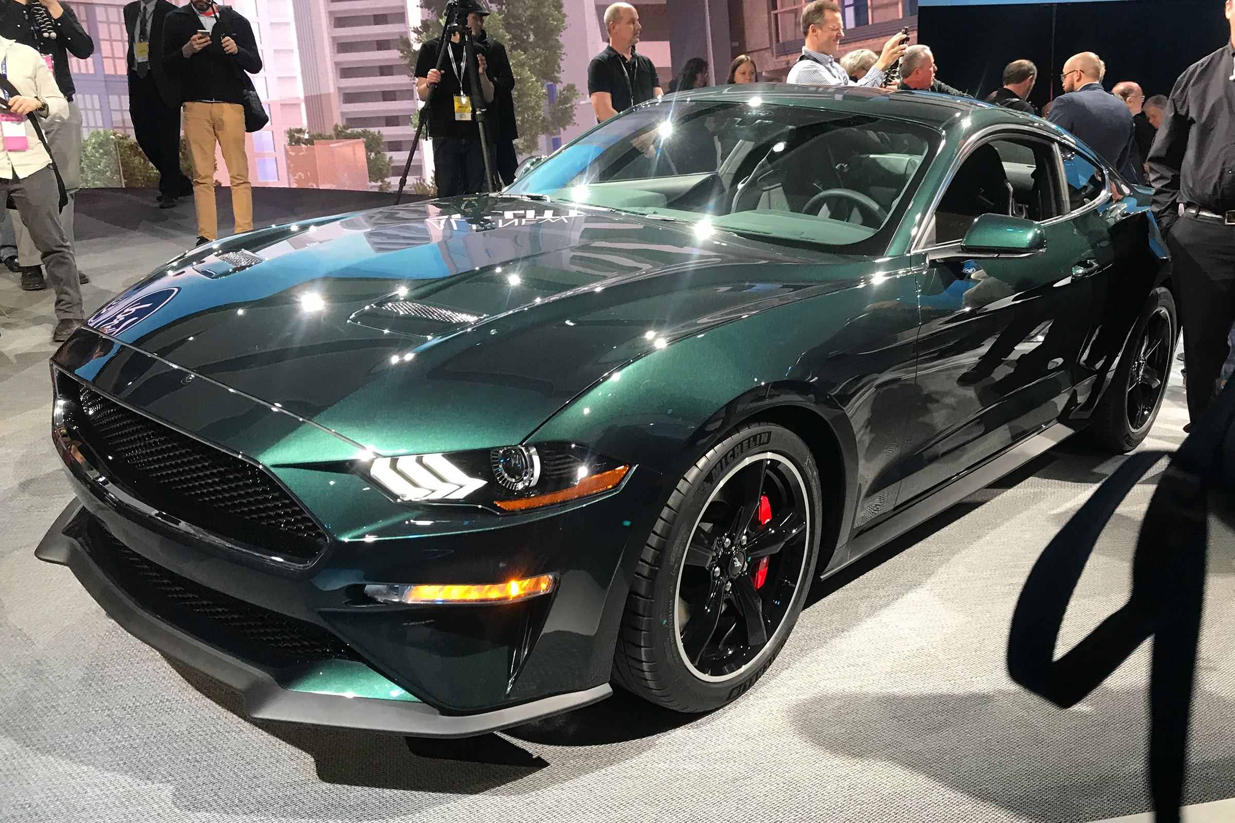 Ford Bullitt Mustang GT - Detroit front