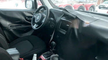 Jeep Renegade spy shot cabin