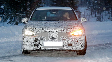 Mercedes CLA spied - front