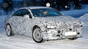 Mercedes CLA spied - front