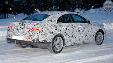 Mercedes CLA spied - rear