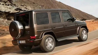 Mercedes G-Class leaked rear quarter