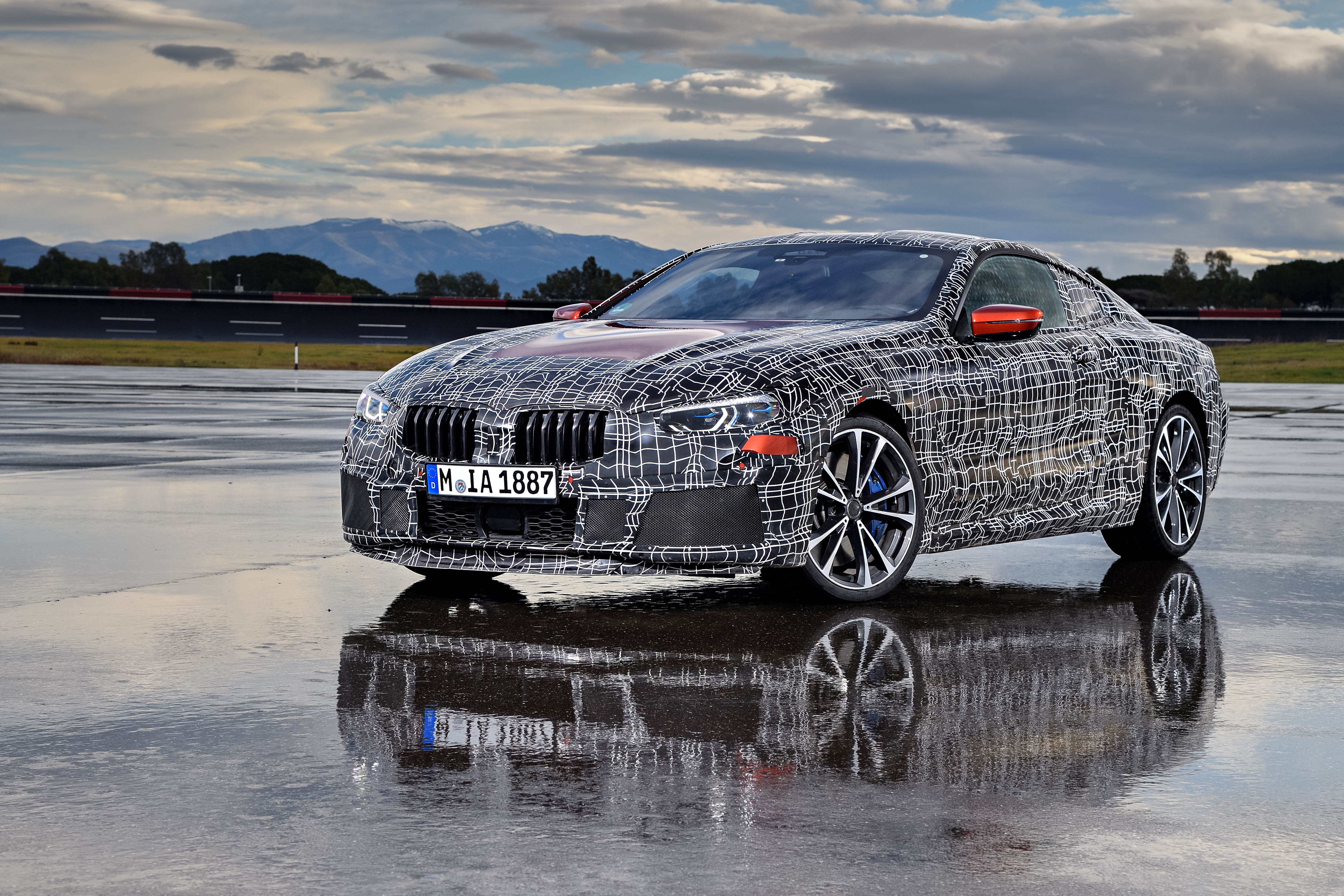 New BMW 8 Series static