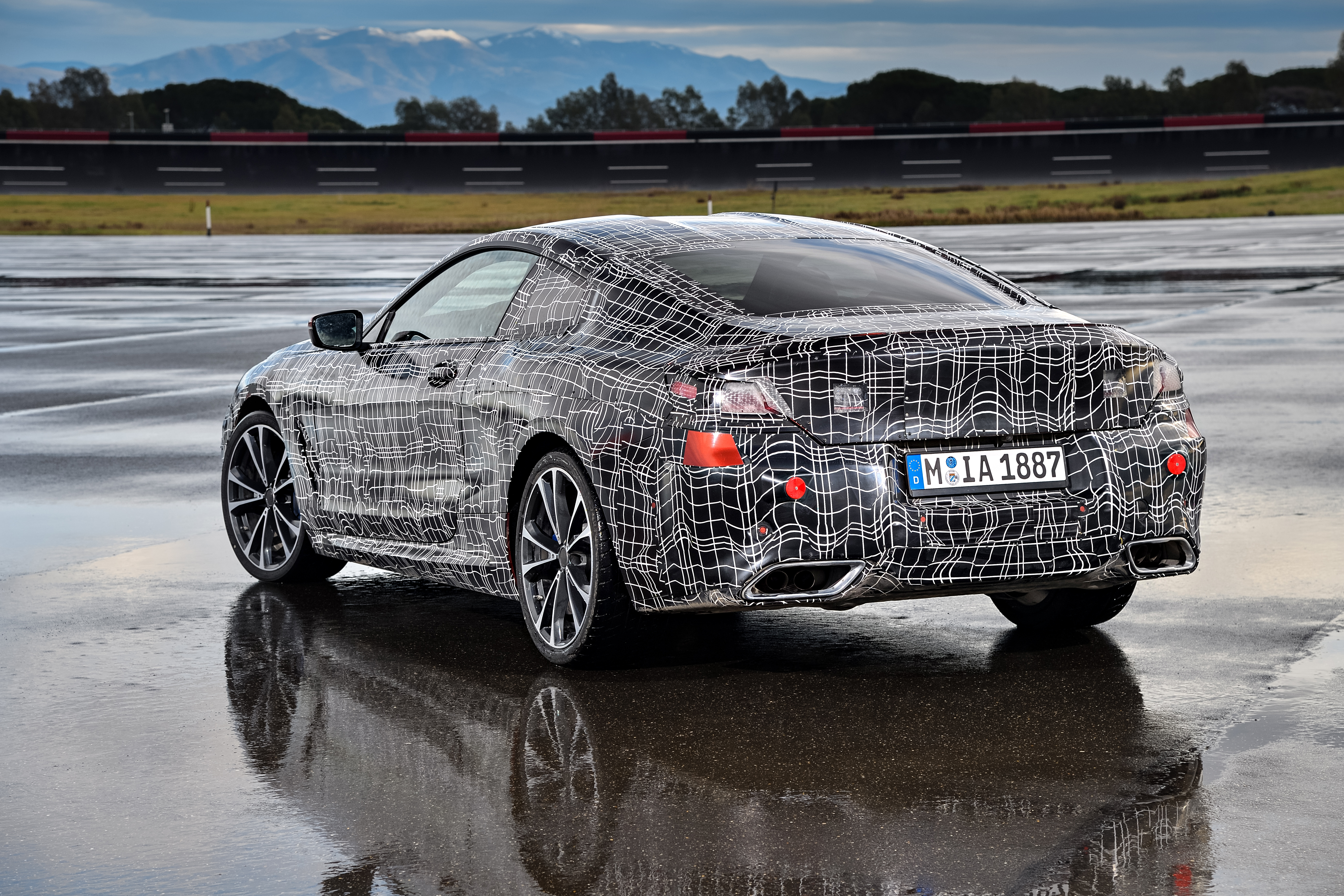 New BMW 8 Series rear