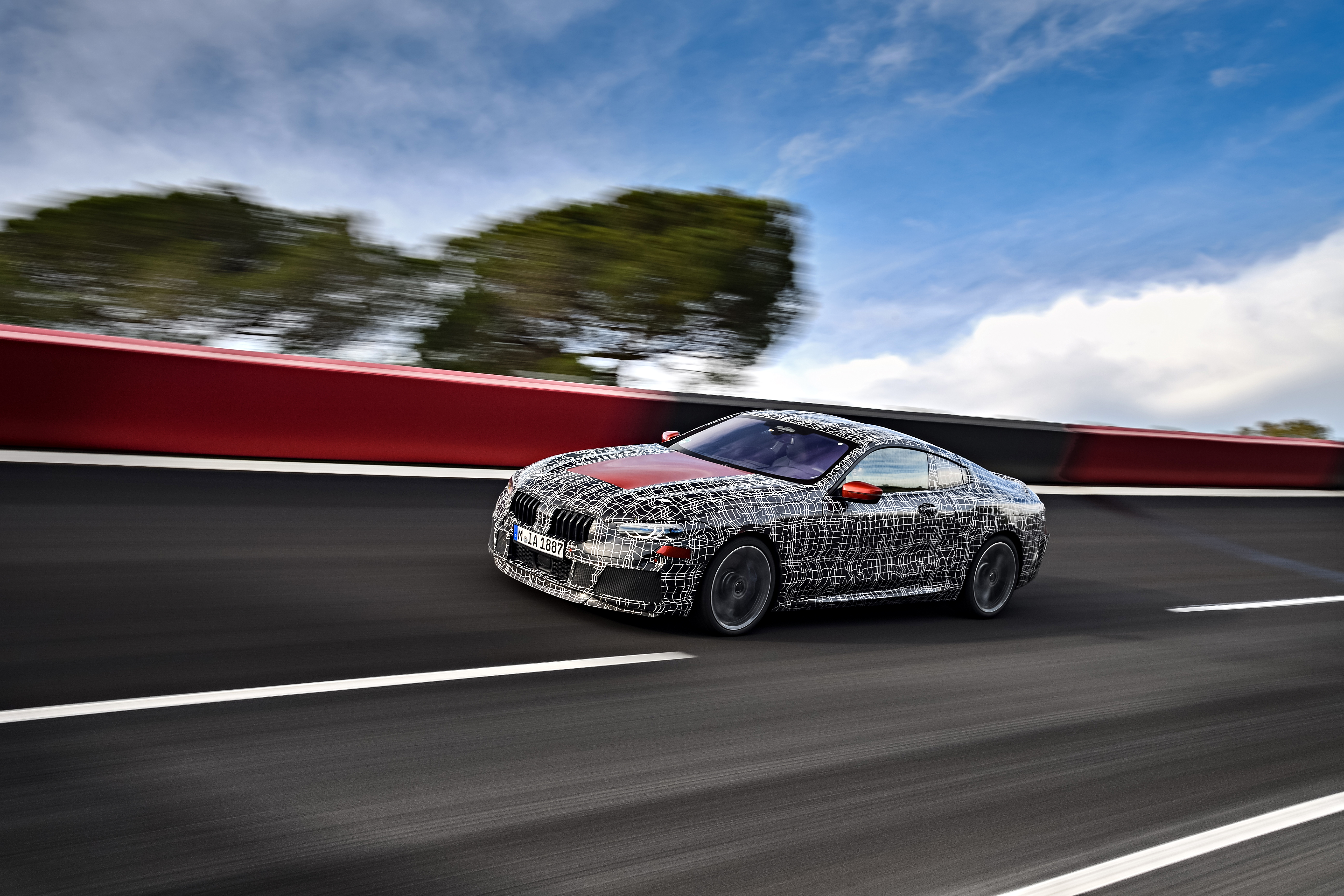 New BMW 8 Series track
