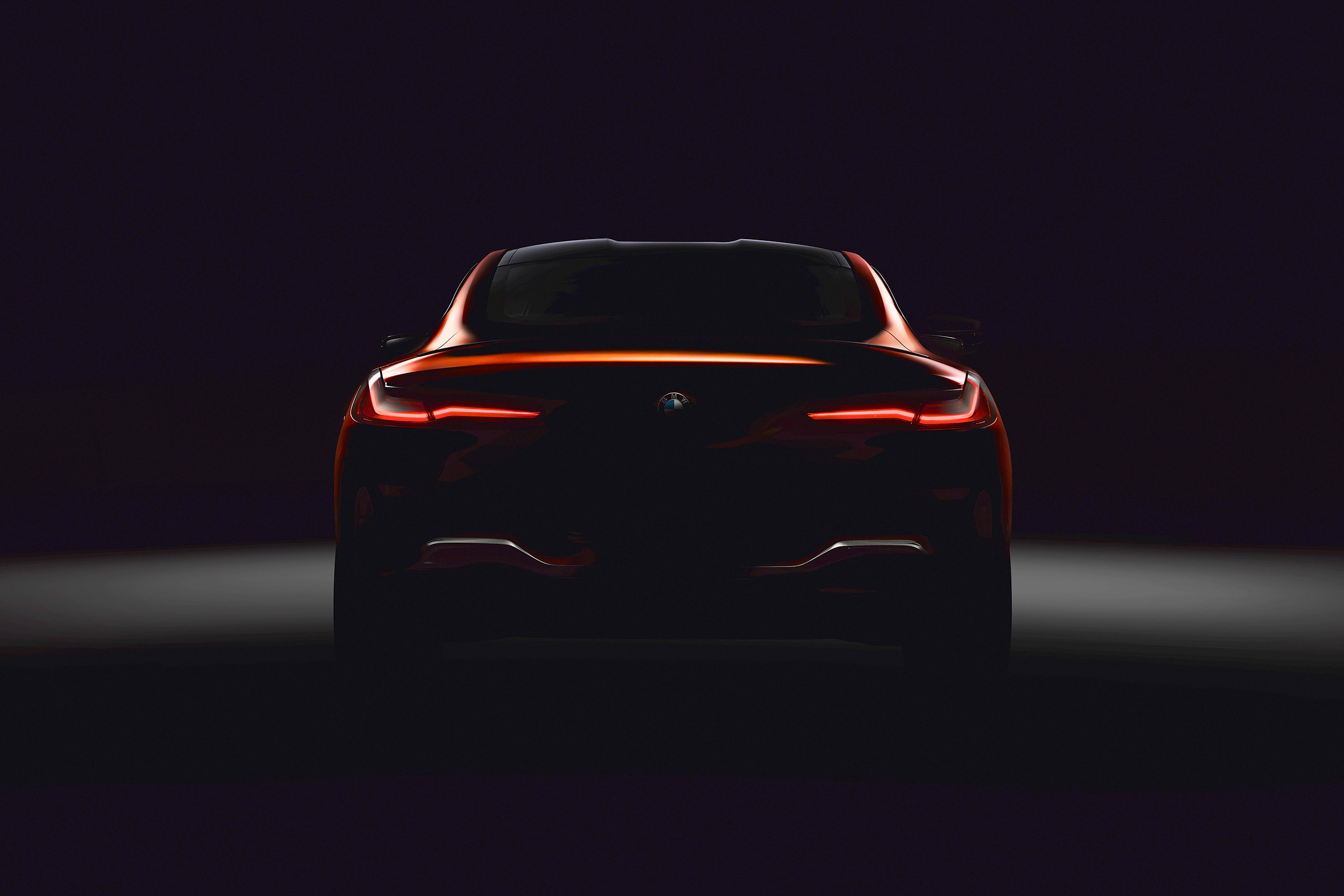 BMW 8 Series teaser rear