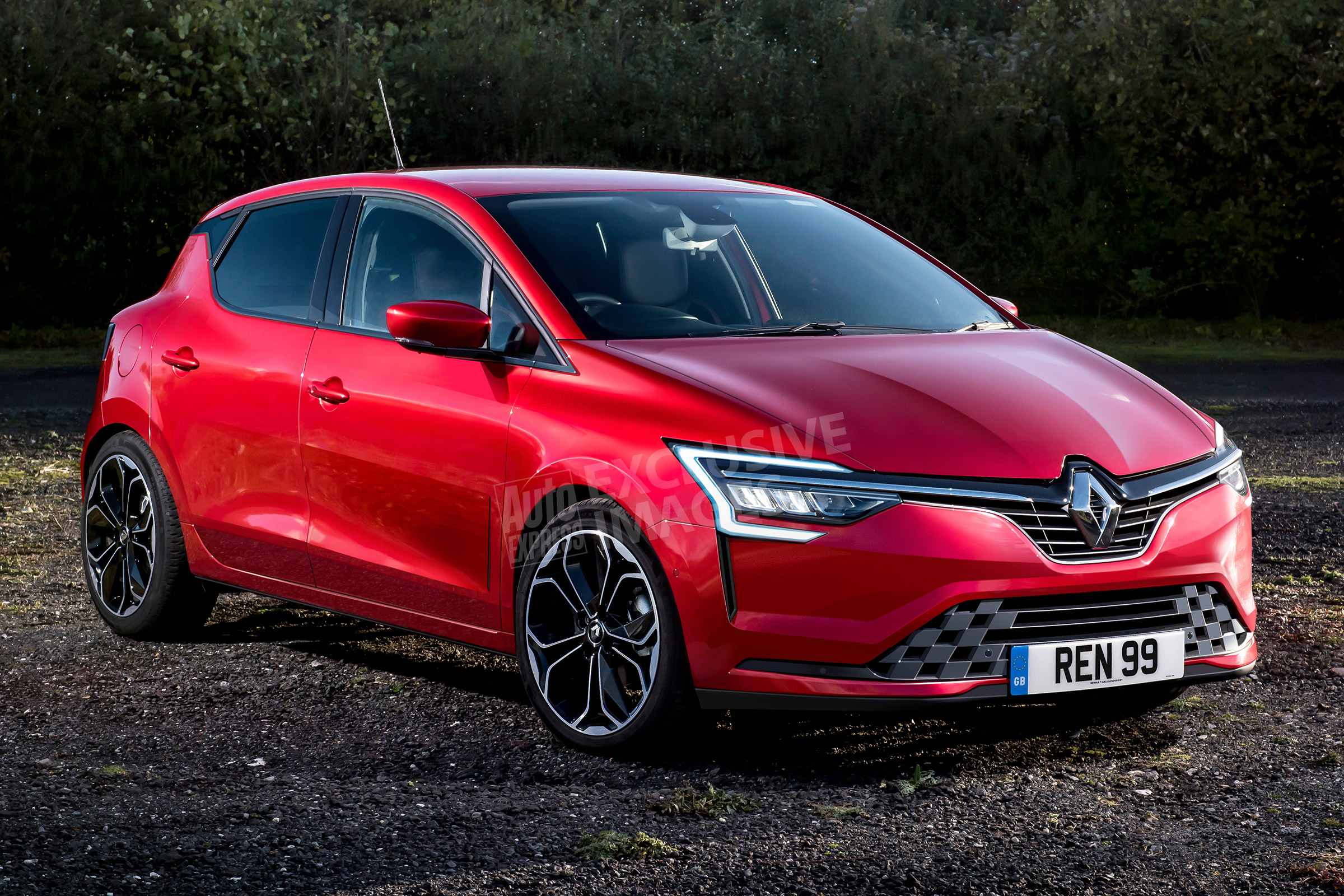 2019 Renault Clio - front (watermarked)