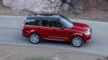 Range Rover Sport PHEV - above