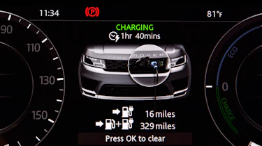 Range Rover Sport PHEV - charge