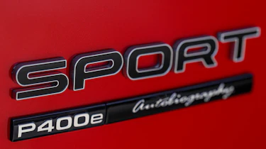 Range Rover Sport PHEV - badge