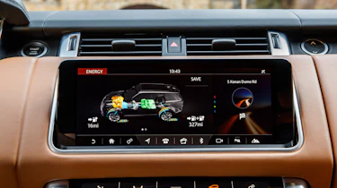 Range Rover Sport PHEV - infotainment